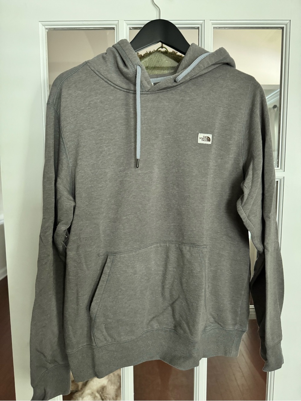 The North Face Men's Heather Gray Pullover Hoodie